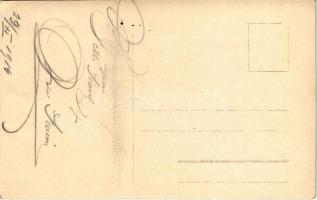 1914 Vintage automobile with chauffeur. photo (EK)