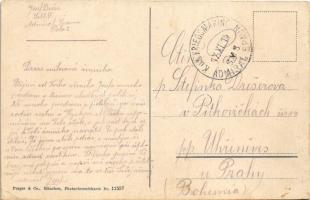 1914 Herceg Novi, Castelnuovo; + "K.u.K. KRIEGSMARINE 17.XI. 14 S.M.S. ADMIRAL SPAUN" (EK)