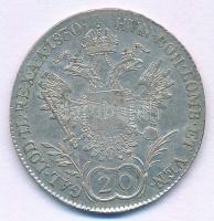 1830B 20kr Ag "I. Ferenc" T:XF juszt. Hungary 1830B 20 Kreuzer Ag "Franz I" C:XF...