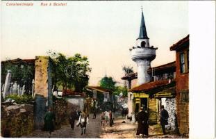 Constantinople, Istanbul; Rue a Scutari / street view