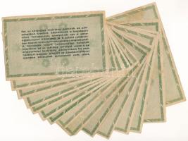 1946. 50.000AP (15x) mind különféle sorozatszámmal "A 01" és "A 42" között T:F
...