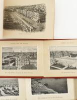 cca 1900 3 db képes füzet: Marseille, Paris, Alger.egészvászon és papír kötésben