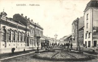 Újvidék with pharmacy and tram (EB small tear)