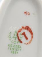 Hollóházi balerina. Jelzett, hibátlan, m: 13,5 cm