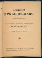 Homerosi békaegérharc. Görögből fordította: Juhász László. Buday György Pál rajzaival. Bp., Királyi ...