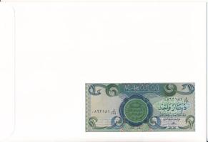 Irak 1980. 1D felbélyegzett borítékban, bélyegzéssel T:UNC Iraq 1980. 1 Dinar in envelope with stamp...