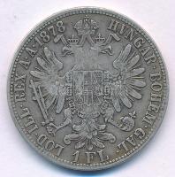 Ausztria 1878. 1Fl Ag "Ferenc József" T:F patina
Austria 1878. 1 Florin Ag "Franz Jo...