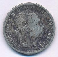 Ausztria 1879. 1Fl Ag &quot;Ferenc József&quot; T:F patina Austria 1879. 1 Florin Ag &quot;Franz Joseph&quot; C:F patina Krause KM#2222