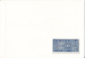 Dél-Korea 1962. 10J felbélyegzett borítékban, bélyegzéssel T:UNC South Korea 1962. 10 Jeon in envelo...