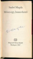 Szabó Magda: Mózes egy, huszonkettő. A szerző, Szabó Magda (1917-2007) író, költő által DEDIKÁLT pél...