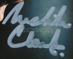 Melita Clarke (1949- ) angol színésznő aláírása őt ábrázoló képen (varázslóként a Harry Potter és a ...