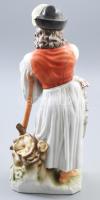 Herendi búsuló juhász. Jelzett, hibátlan, m:29,5 cm
