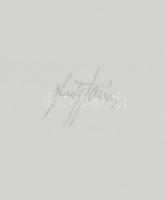 Kovács Tamás László (1964-): "Tisztelet K. Malevicsnek". Száraz, magasnyomás, akril, papír...