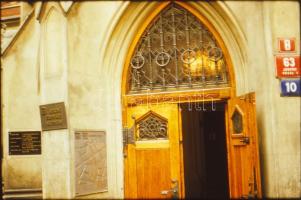 1978 Prágában készült amatőr fotó negatívok 30 db