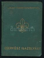 1943 Cserkész igazolvány