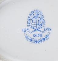 Herendi eton mintás. Jelzett, kis kopással, 11x9 cm