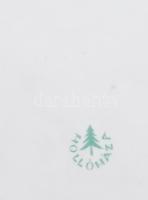 1972, Budapesti Kerékpáros Szövetség Hollóházi díjplakett, jelzett, hibátlan, d: 13,5 cm