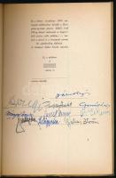 Bálint Lajos: Támár. Színjáték 9 képben. A szerző és 9 színész ALÁÍRÁSÁVAL! Bp., 1942, Szerző. Kiadó...