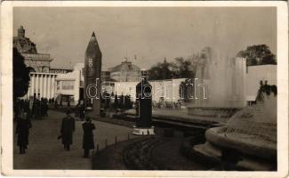 1937 Budapest XIV. Nemzetközi Vásár, Philips Megafon, Koh-i-noor, kristályfürdő pavilonok + So. Stpl