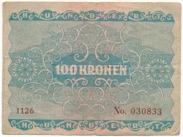 Ausztria 1922. 100K T:F Austria 1922. 100 Corona C:F