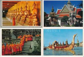 BANGKOK - 24 db modern postatiszta thaiföldi képeslap / 24 modern unused postcards from Thailand