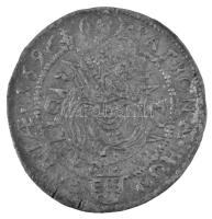 1696C-M 3kr Ag "I. Lipót" Kassa (1,48g) T:VF patina Hungary 1696C-M 3 Kreuzer Ag "Leo...