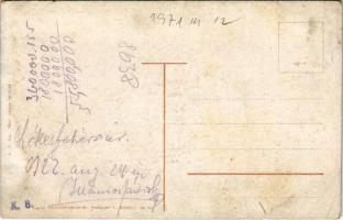 Székesfehérvár, Kossuth utca, templom. Vasúti levelezőlapárusítás (EB)