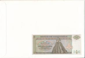Guatemala 1988. 50c felbélyegzett bankjegyes borítékban, bélyegzéssel T:UNC Guatemala 1988. 50 Centa...