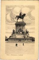 Roma, Rome; Monumento a Garibaldi