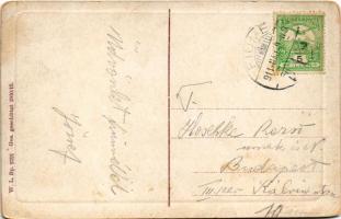 1911 Abbazia, Opatija; Kurpark / spa park. W.L. Bp. 3791. 1910/13. (EB)