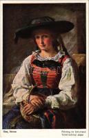 Feiertag im Unterland / Tyrolean folklore, holiday dress s: Riss