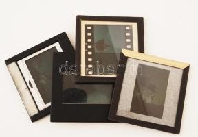 cca 1940 Mozdulatművészek, táncosnők, 4 db színes diapozitív, 3,5×2,5 cm