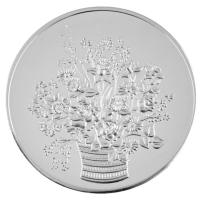 DN "A húsvét ünnepe emlékérem" ezüstözött rézötvözet kapszulában, dísztokban, tanúsítvánny...