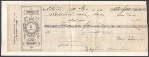 cca 1877 3 db váltó klf címlet