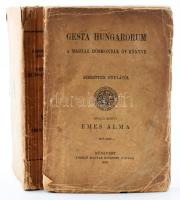 Sebestyén Gyula: Gesta Hungarorum. A magyar hősmondák öt könyve. V. köt.: Emes álma. Bp., 1925., Kir. M. Egyetemi Nyomda, 542 p. Kiadói papírkötés, foltos, szakadt borítóval, sérült gerinccel.