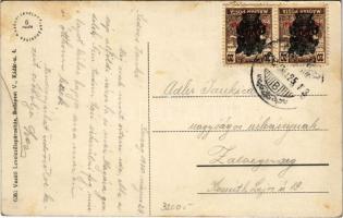 1920 Karcag, Sugár út. Vasúti levelezőlapárusítás 6362. (fl)