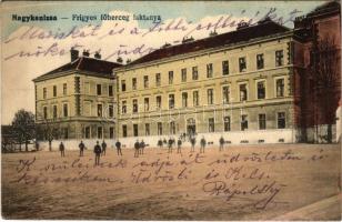 1921 Nagykanizsa, Frigyes főherceg laktanya, katonák (EK)