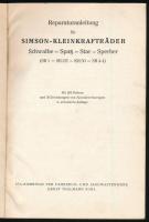 Reparaturanleitung für Simson - Kleinkrafträder Schwalbe - Spatz - Star - Sperber. (SR - SR2E - KR50...