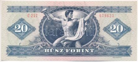 1980. 20Ft T:F kis folt, egyébként szép papír
Adamo F17