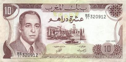 Marokkó 1970-85. 5D, 10D (2x) klf évszámmal T:III