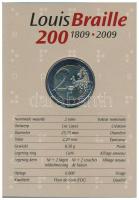 Belgium 2009. 2E "Louis Braille születésének 200. évfordulója" bliszterben T:UNC
Belgium ...