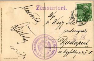 1915 Still life art postcard. Meissner & Buch Künstler-Postkarten Serie 1610. "Tafel Freude...