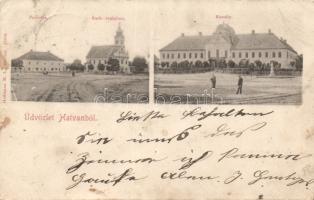 Hatvan kastély és templom (fa)