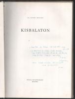 Ifj. Tildy Zoltán: Kisbalaton. Vertse Albert bevezetőjével. A szerző fotóival. Bp., 1953, Művelt Nép...