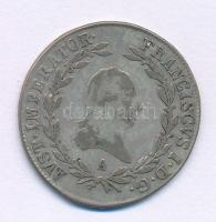 Ausztria 1809A 20kr Ag &quot;I. Ferenc&quot; T:VF,F patina Austria 1809A 20 Kreuzer Ag &quot;Franz I&quot; C:VF,F patina Krause KM#2141