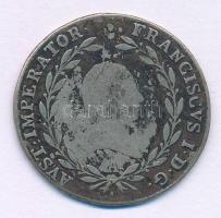 Ausztria 1810A 20kr Ag &quot;I. Ferenc&quot; T:F patina Austria 1810A 20 Kreuzer Ag &quot;Franz I&quot; C:F patina Krause KM#2141