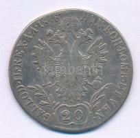 Ausztria 1818V 20kr Ag "I. Ferenc" Velence T:F patina
Austria 1818V 20 Kreuzer Ag "F...