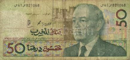 Marokkó 1987. 10D, 50D T:III