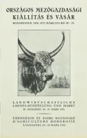 1931 Országos Mezőgazdasági Kiállítás és Vásár ismertető füzet számos illusztrációval 28 p.