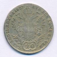 Ausztria 1827A 20kr Ag "I. Ferenc" T:F patina
Austria 1827A 20 Kreuzer Ag "Franz I&q...